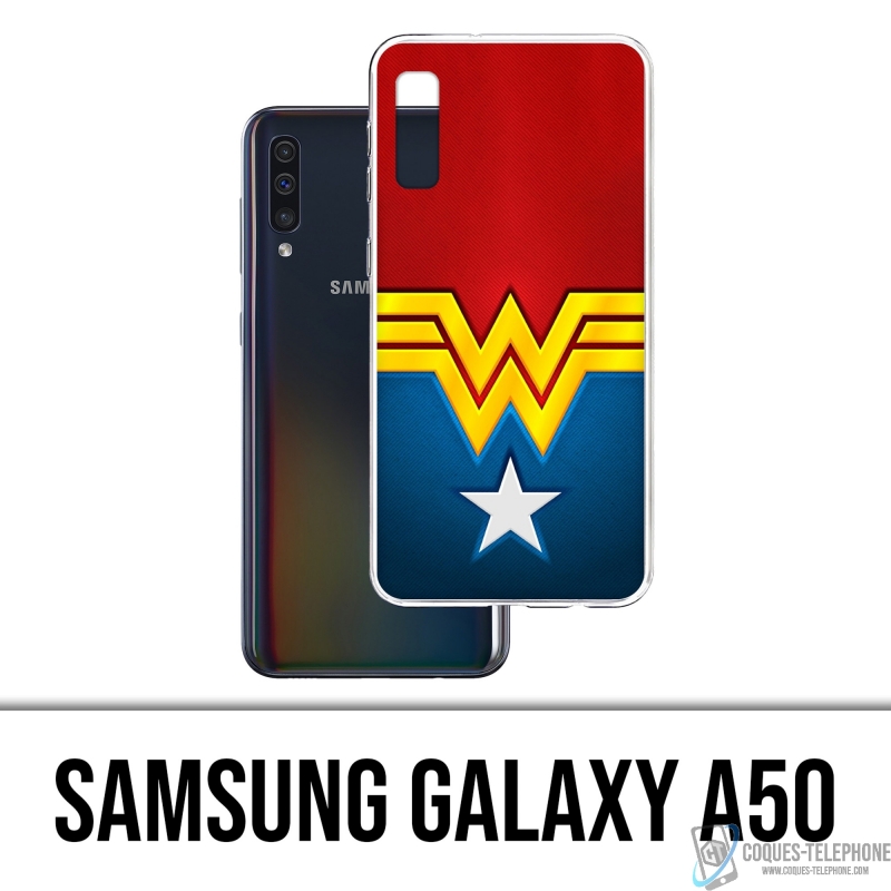 Custodia per Samsung Galaxy A50 - Wonder Woman Logo
