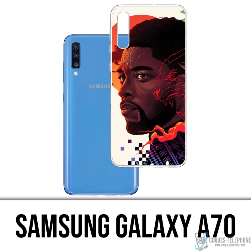 Funda Samsung Galaxy A70 - Chadwick Black Panther