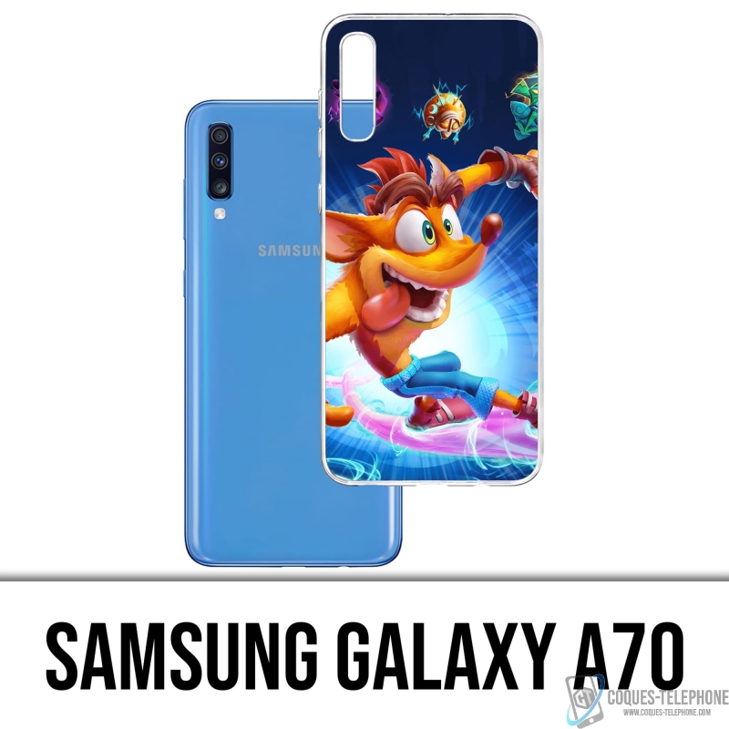 Custodia per Samsung Galaxy A70 - Crash Bandicoot 4