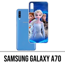 Samsung Galaxy A70 Case - Gefroren 2 Zeichen