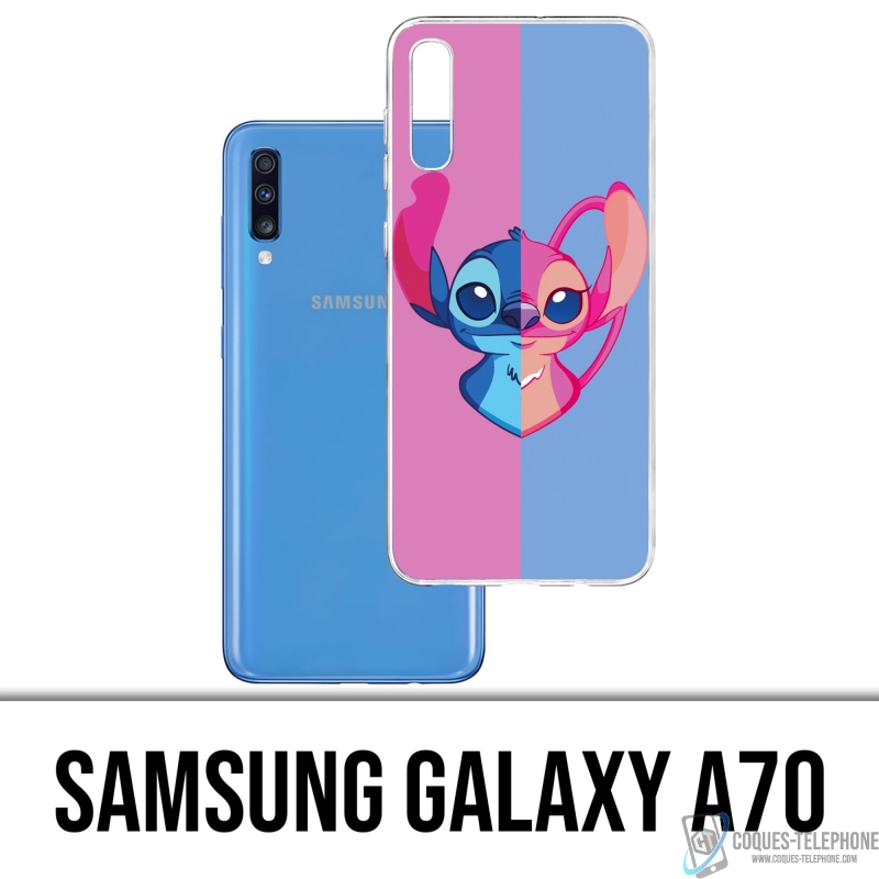 Funda Samsung Galaxy A70 - Stitch Angel Heart Split