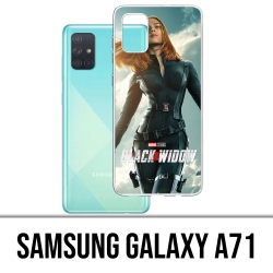 Funda Samsung Galaxy A71 - Película Black Widow