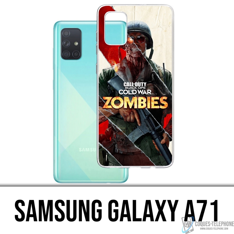 Custodia per Samsung Galaxy A71 - Call Of Duty Cold War Zombies