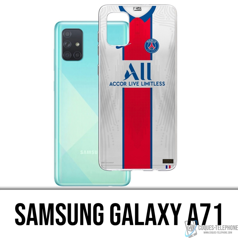 Custodia per Samsung Galaxy A71 - Maglia PSG 2021