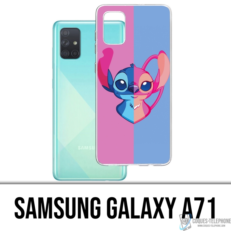 Funda Samsung Galaxy A71 - Stitch Angel Heart Split