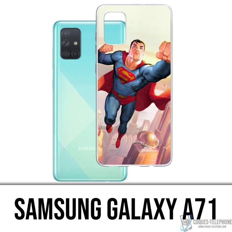 Coque Samsung Galaxy A71 - Superman Man Of Tomorrow