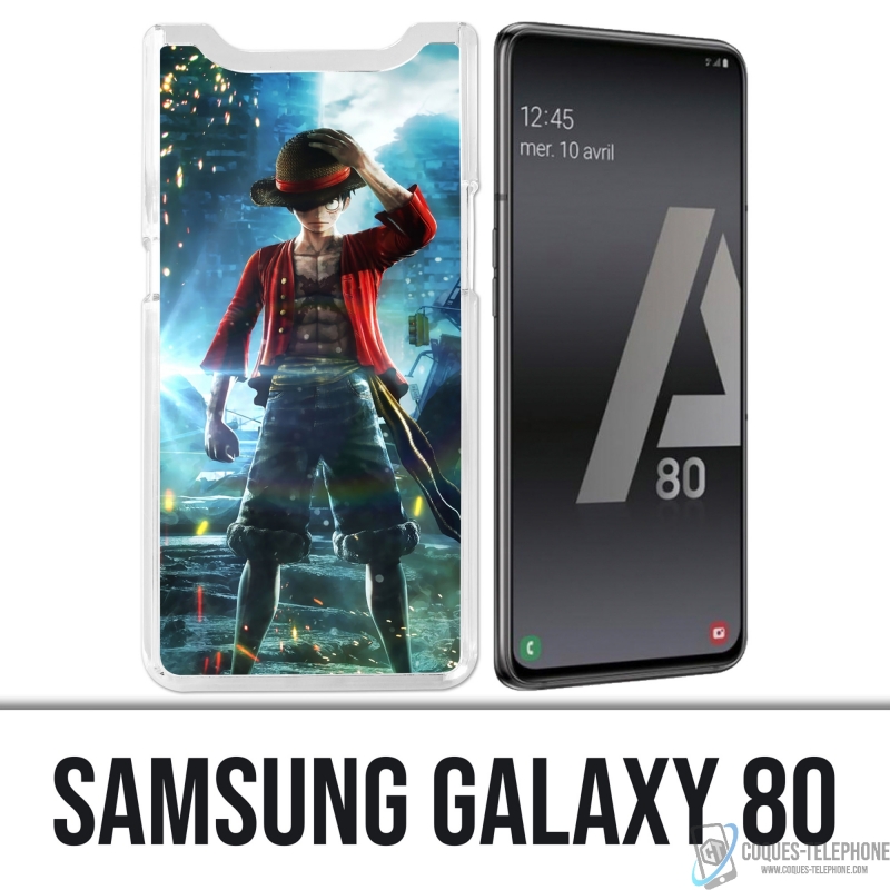 Coque Samsung Galaxy A80 / A90 - One Piece Luffy Jump Force