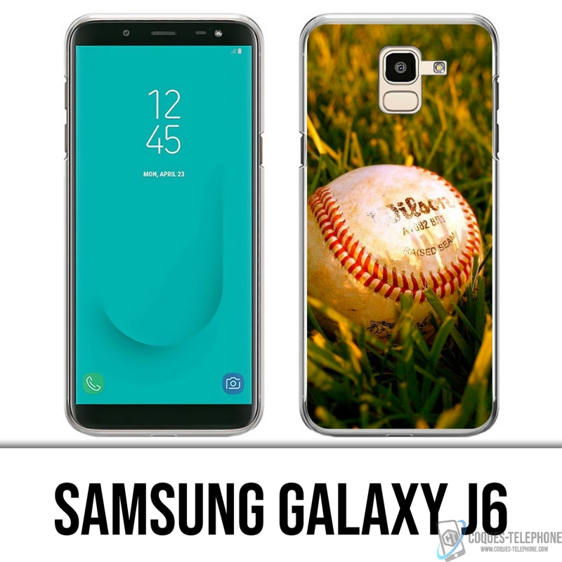 Custodia per Samsung Galaxy J6 - Baseball