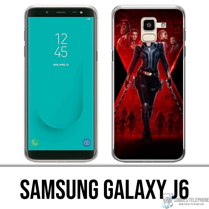 Póster Funda Samsung Galaxy J6 - Black Widow