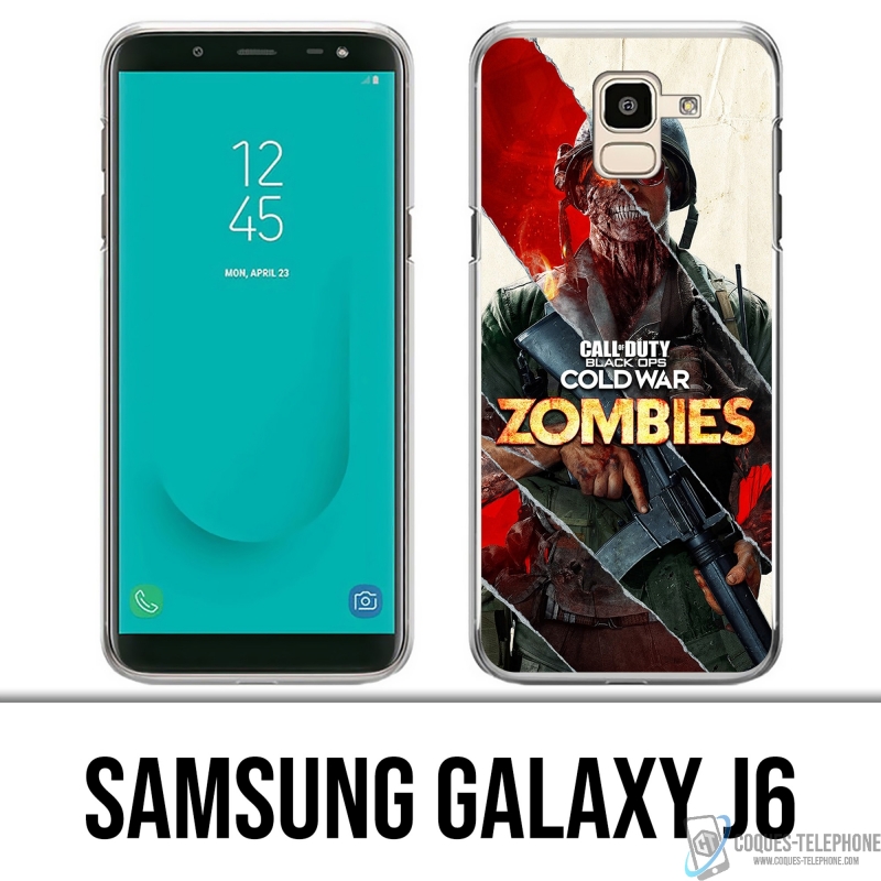 Custodie e protezioni Samsung Galaxy J6 - Call Of Duty Cold War Zombies