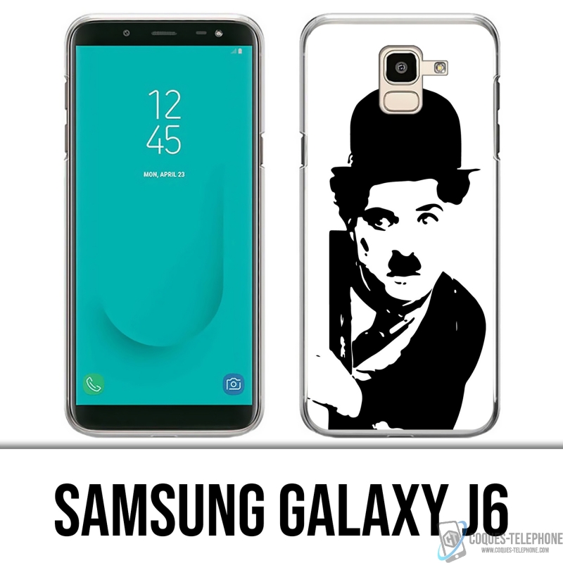 Coque Samsung Galaxy J6 - Charlie Chaplin