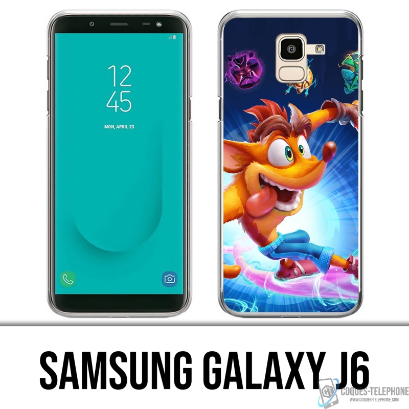 Custodia per Samsung Galaxy J6 - Crash Bandicoot 4
