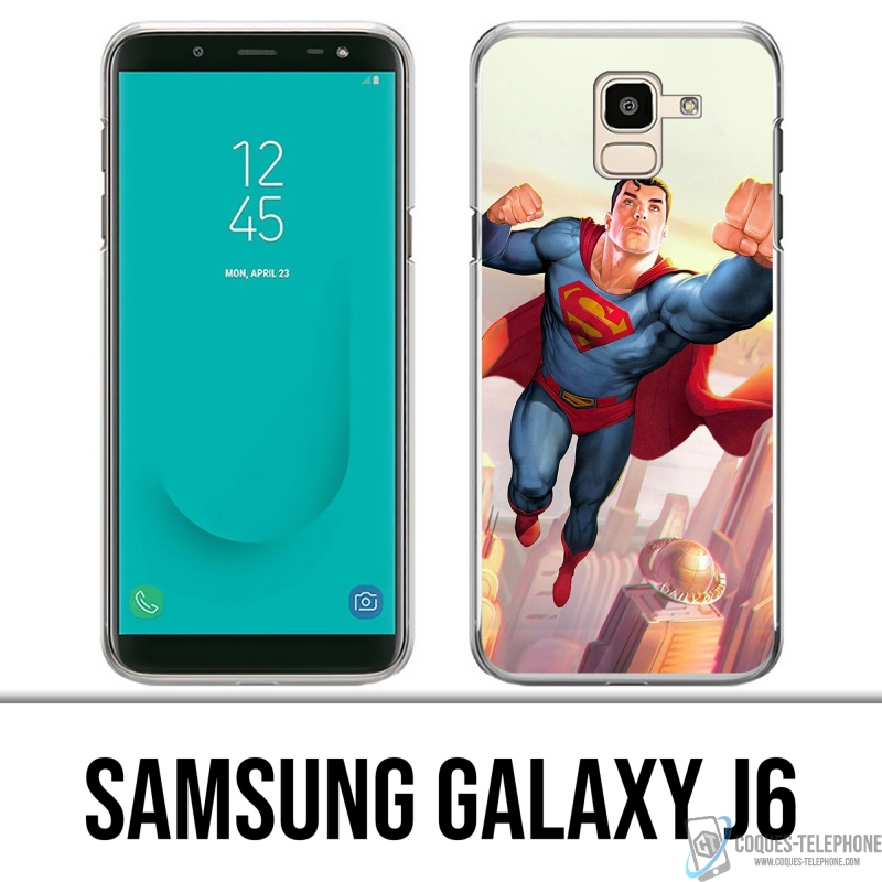 Coque Samsung Galaxy J6 - Superman Man Of Tomorrow