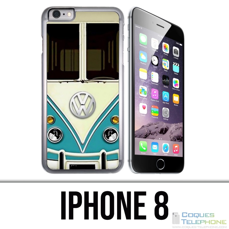 Custodia per iPhone 8 - Vintage Vw Volkswagen Combi