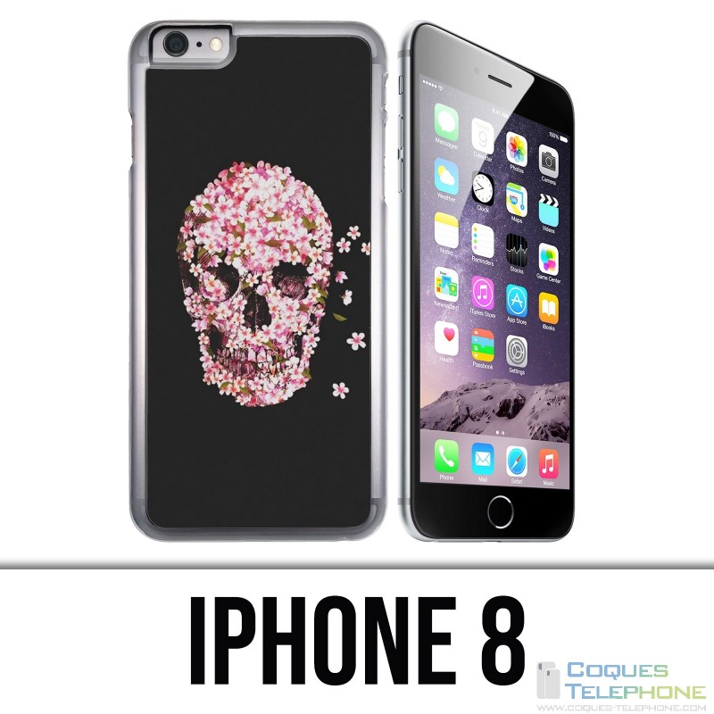 Custodia per iPhone 8 - Crane Flowers