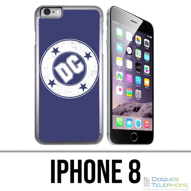 Coque iPhone 8 - Dc Comics Logo Vintage