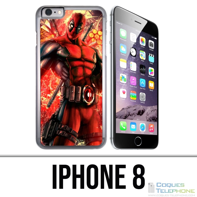 Coque iPhone 8 - Deadpool Comic