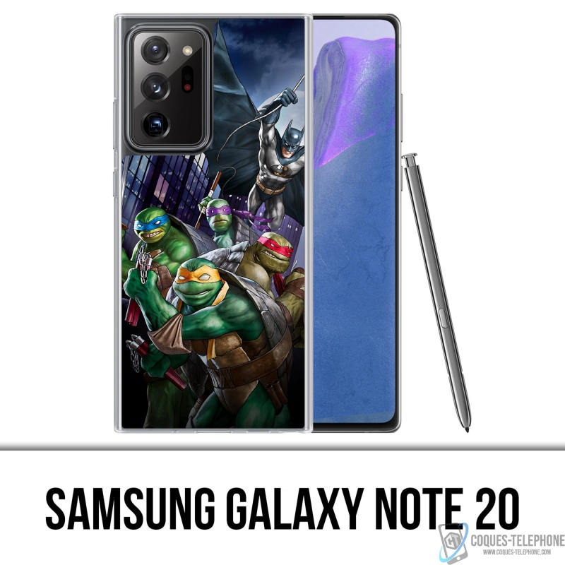 Custodia per Samsung Galaxy Note 20 - Batman Vs Teenage Mutant Ninja Turtles