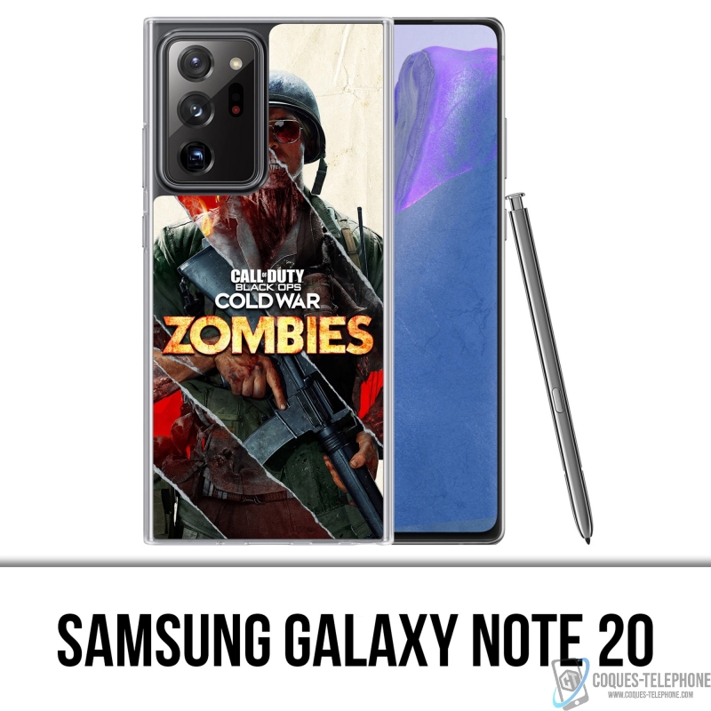 Coque Samsung Galaxy Note 20 - Call Of Duty Cold War Zombies