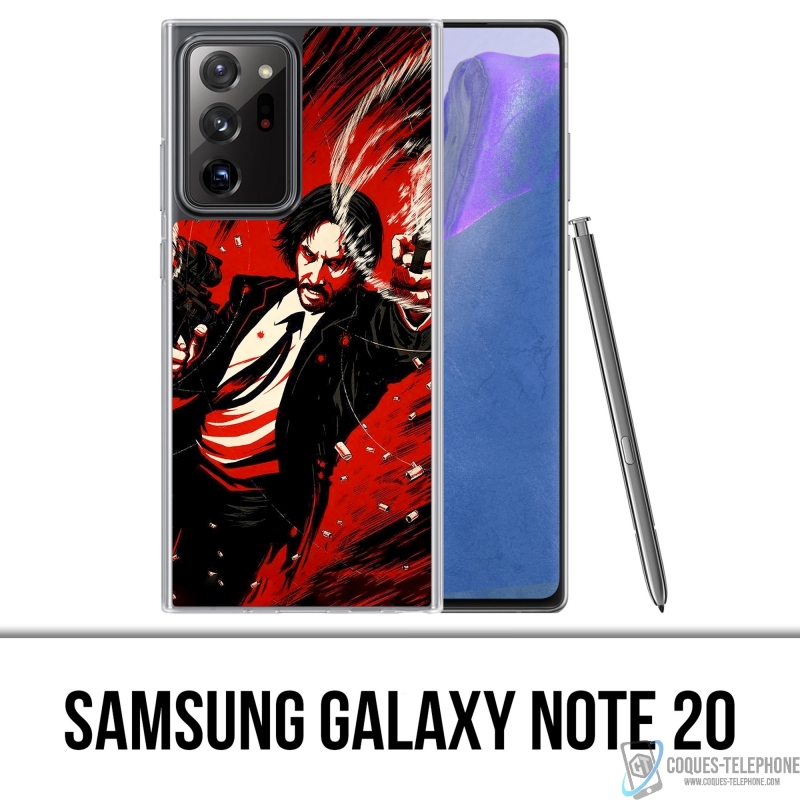 Coque Samsung Galaxy Note 20 - John Wick Comics