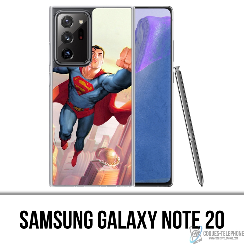 Custodia per Samsung Galaxy Note 20 - Superman Man Of Tomorrow