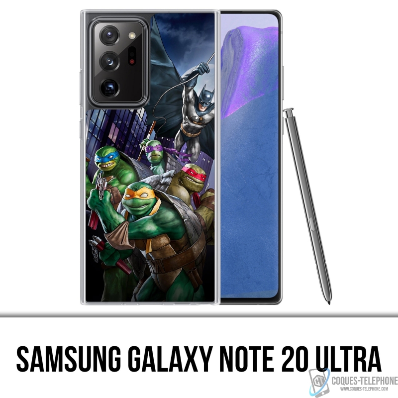 Custodia per Samsung Galaxy Note 20 Ultra - Batman Vs Teenage Mutant Ninja Turtles