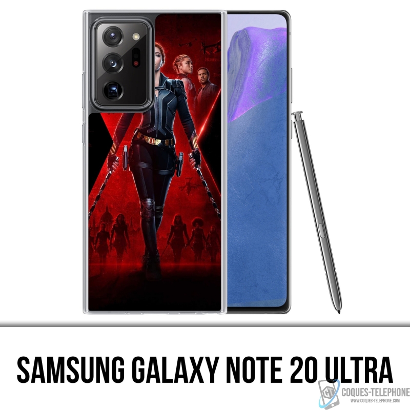 Custodia per Samsung Galaxy Note 20 Ultra - Poster Vedova Nera