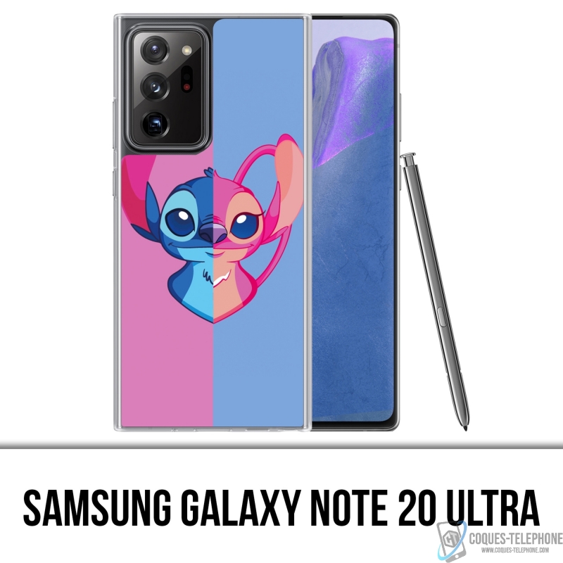 Coque Samsung Galaxy Note 20 Ultra - Stitch Angel Coeur Split