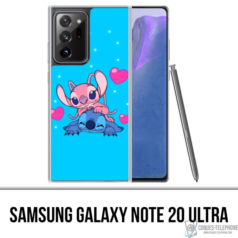Coque Samsung Galaxy Note 20 Ultra - Stitch Angel Love