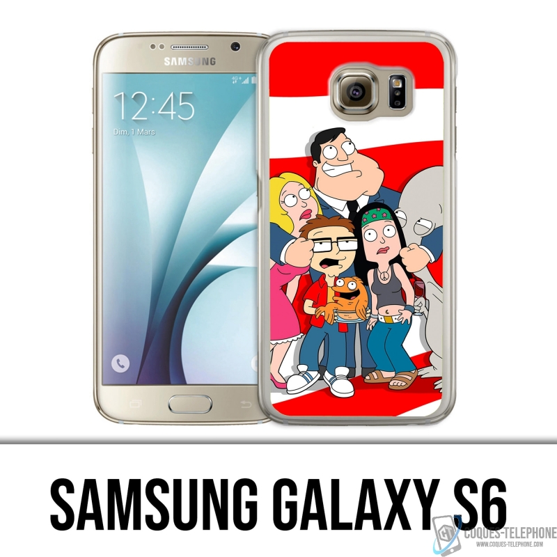 Custodia per Samsung Galaxy S6 - American Dad