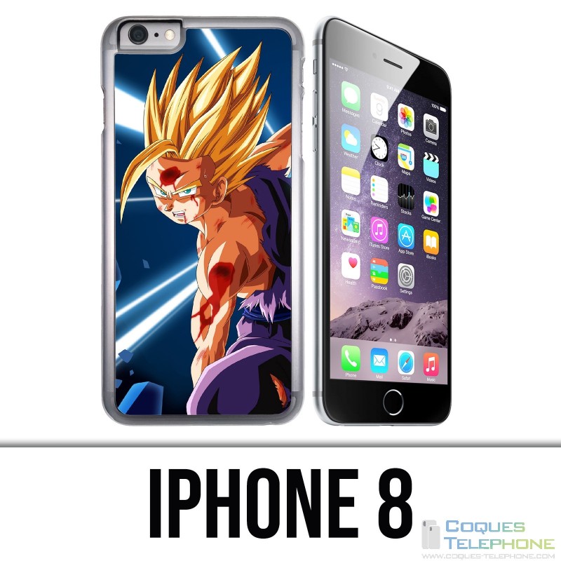 Custodia per iPhone 8: Dragon Ball Gohan Kameha