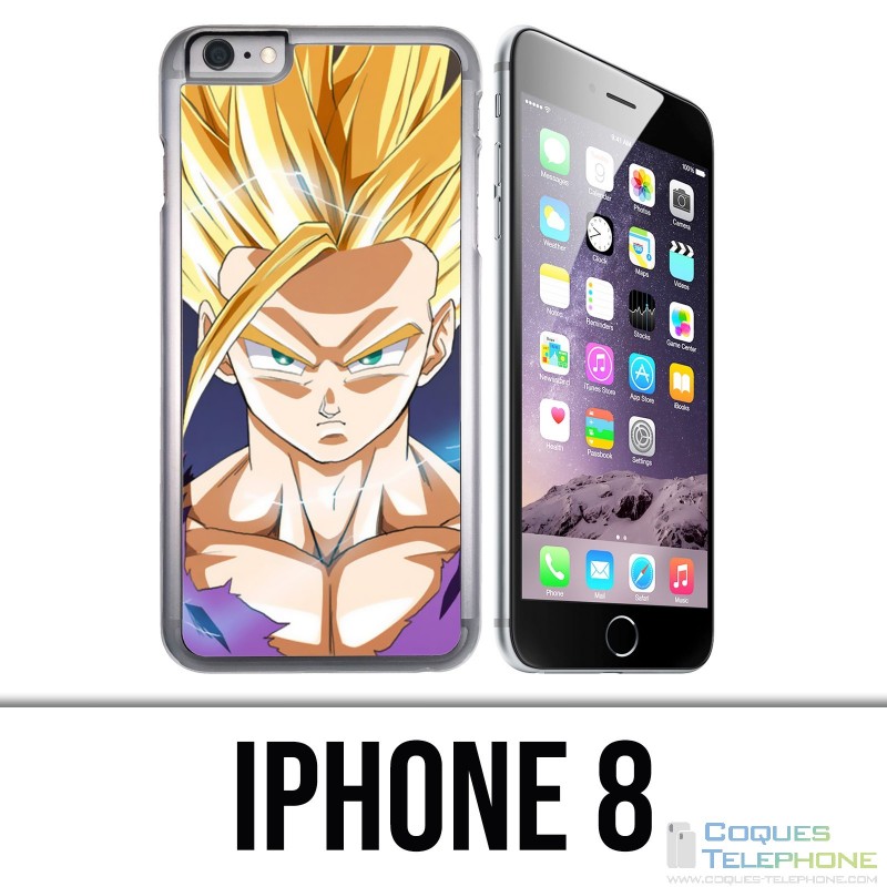 Coque iPhone 8 - Dragon Ball Gohan Super Saiyan 2