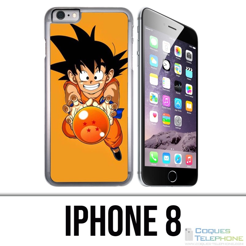 Funda iPhone 8 - Dragon Ball Goku Crystal Ball