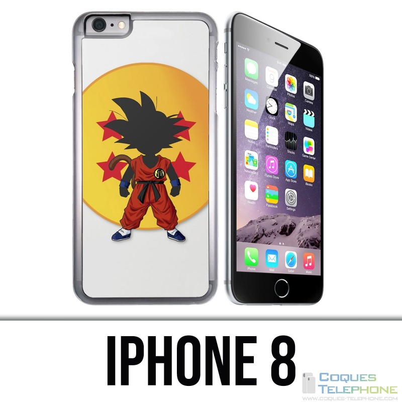 Funda iPhone 8 - Dragon Ball Goku Ball