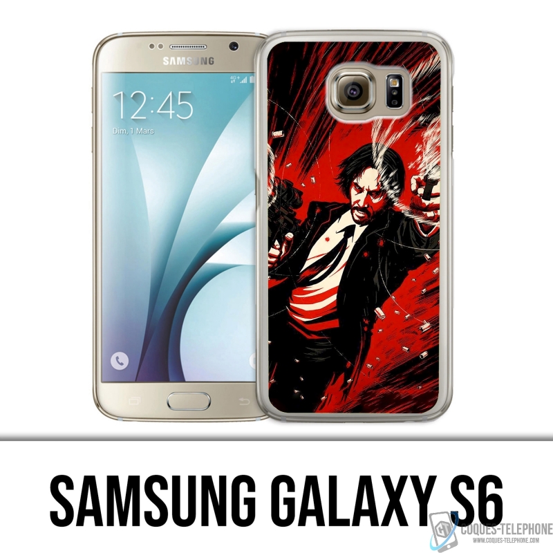 Custodia per Samsung Galaxy S6 - John Wick Comics