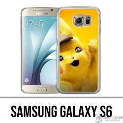 Funda Samsung Galaxy S6 - Pikachu Detective