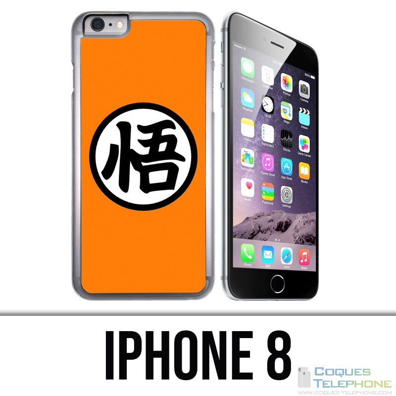 Custodia per iPhone 8 - Logo Dragon Ball Goku