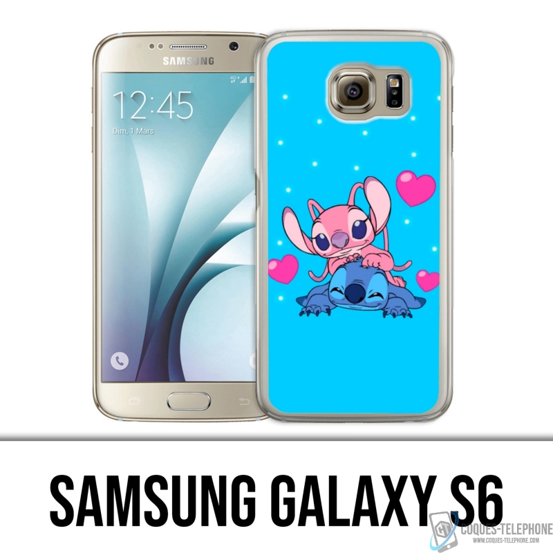 Samsung Galaxy S6 Case - Stitch Angel Love