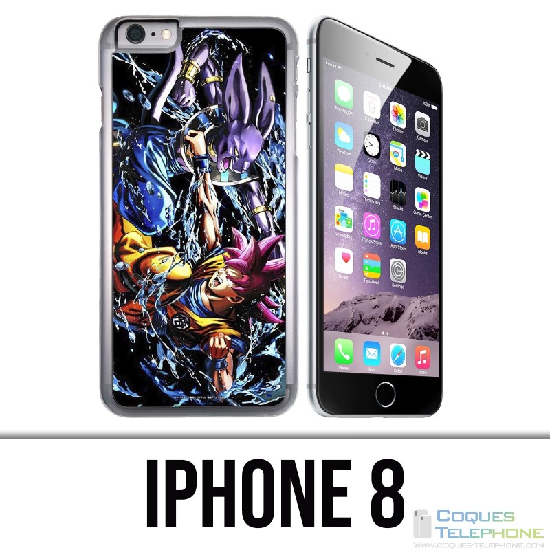 IPhone 8 Fall - Dragon Ball Goku gegen Beerus