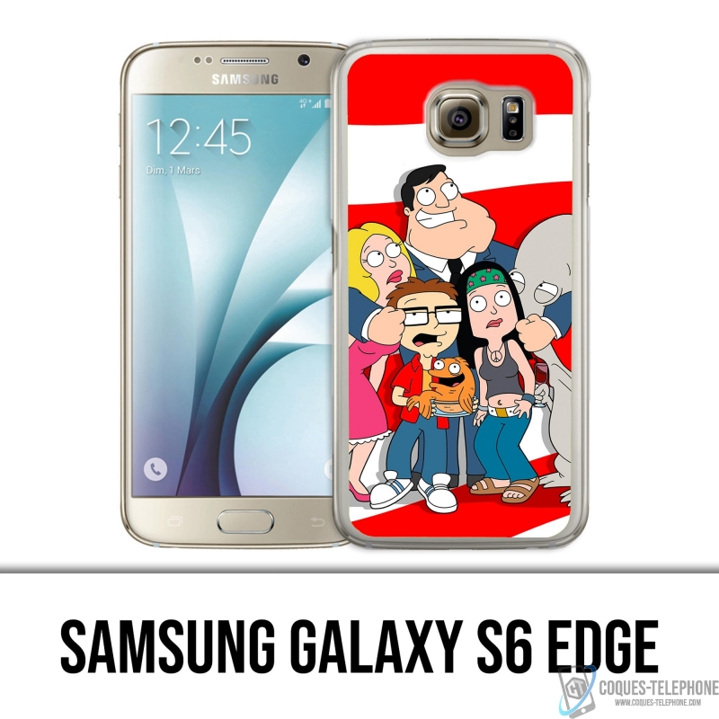 Samsung Galaxy S6 Edge Case - Amerikanischer Vater