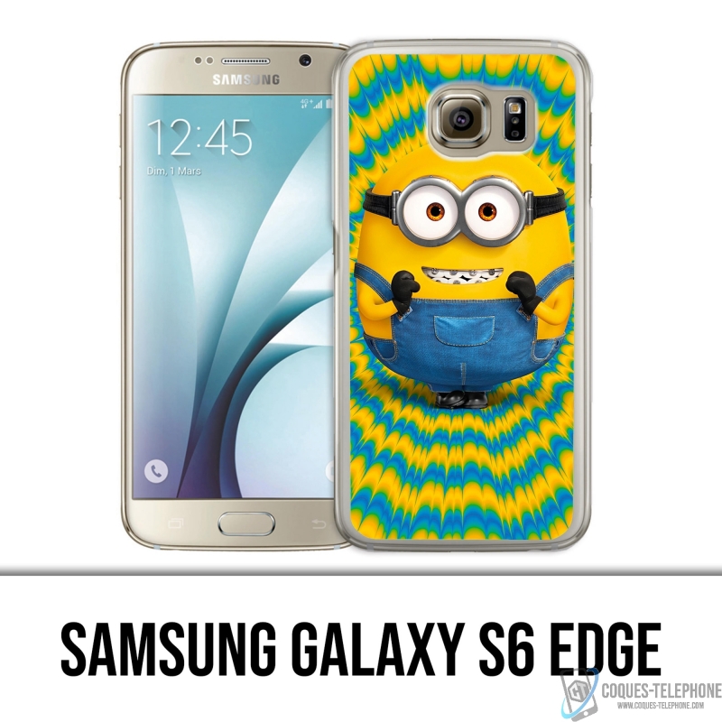 Custodia per Samsung Galaxy S6 edge - Minion Excited