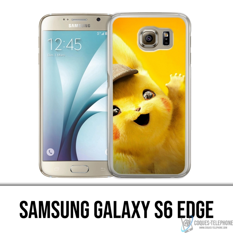 Custodia per Samsung Galaxy S6 edge - Pikachu Detective