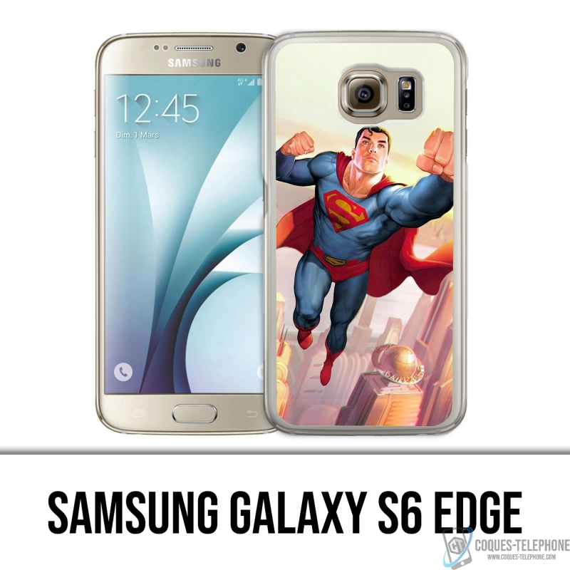 Coque Samsung Galaxy S6 edge - Superman Man Of Tomorrow