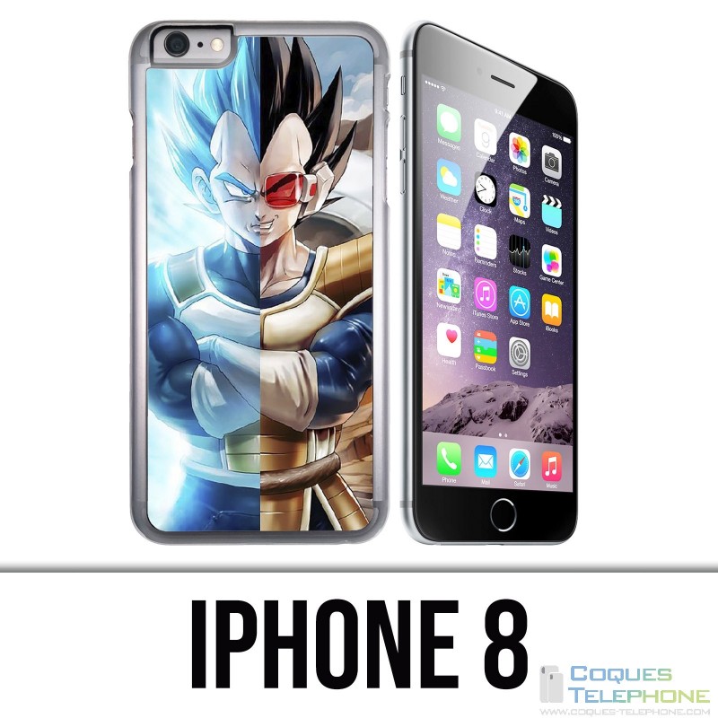 Custodia per iPhone 8: Dragon Ball Vegeta Super Saiyan