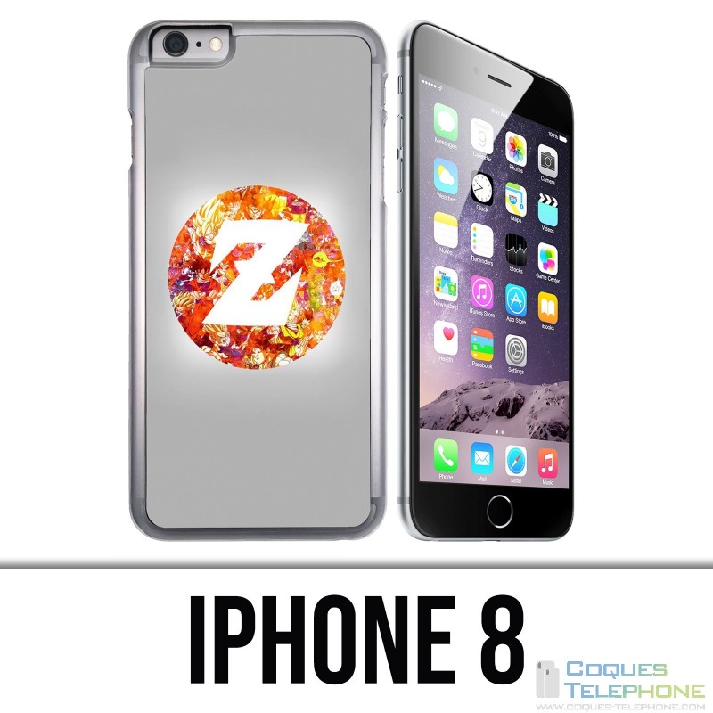 Custodia per iPhone 8 - Logo Dragon Ball Z.