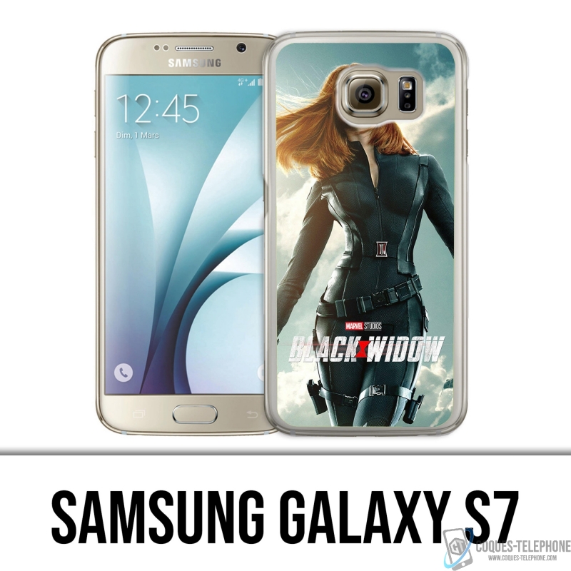 Custodia per Samsung Galaxy S7 - Black Widow Movie