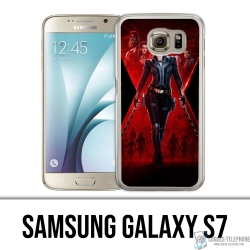 Samsung Galaxy S7 Case - Black Widow Poster