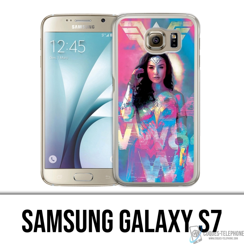 Custodia per Samsung Galaxy S7 - Wonder Woman WW84