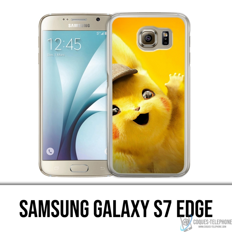 Coque Samsung Galaxy S7 edge - Pikachu Detective