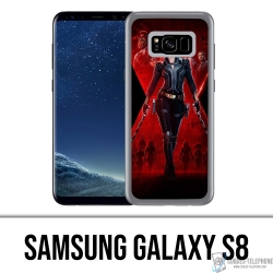 Póster Funda Samsung Galaxy S8 - Black Widow